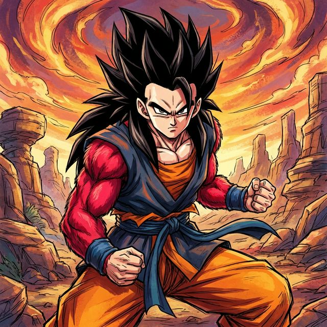 Retro-Fund: Toyotaros geheime Gohan SSJ4-Skizze aus 2014